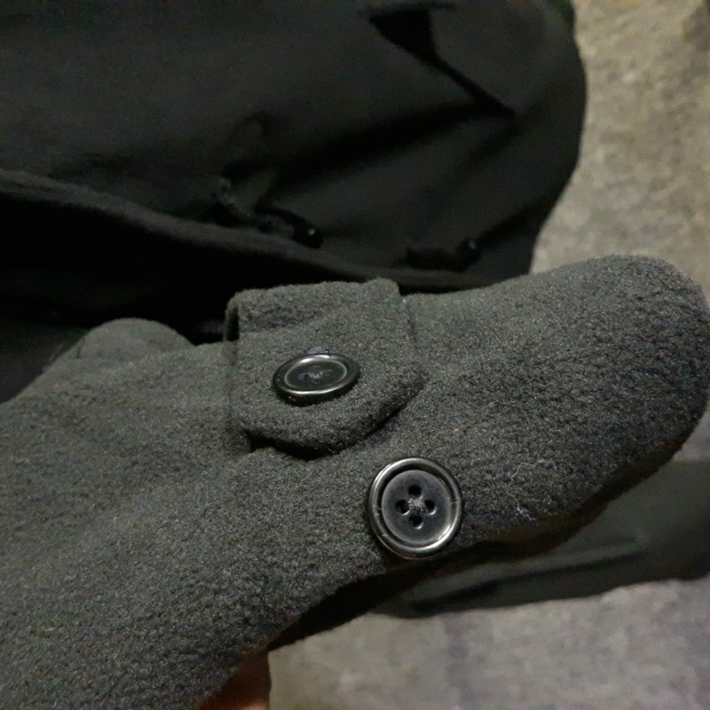 Denim & Co Black Jacket/Coat - Picture 5 of 9